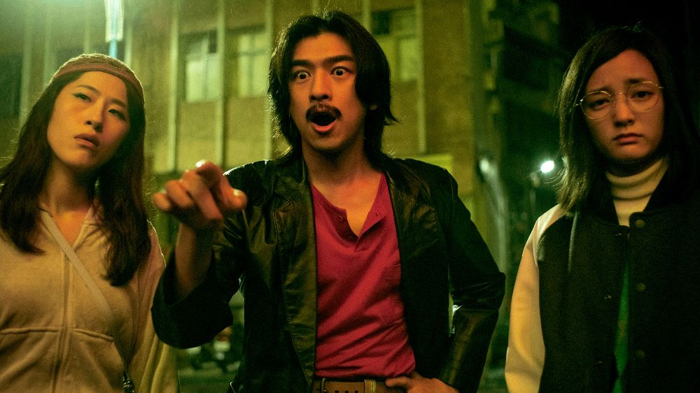 Chen Bolin, Gingle Wang, and Bai Bai in Dead Talents Society