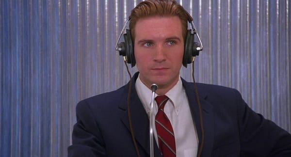 A very young Ralph Fiennes in Quiz Show